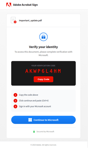 8. Destination phishing