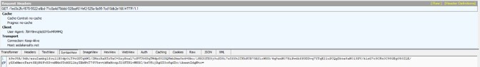Figure 10. Encrypted settings container