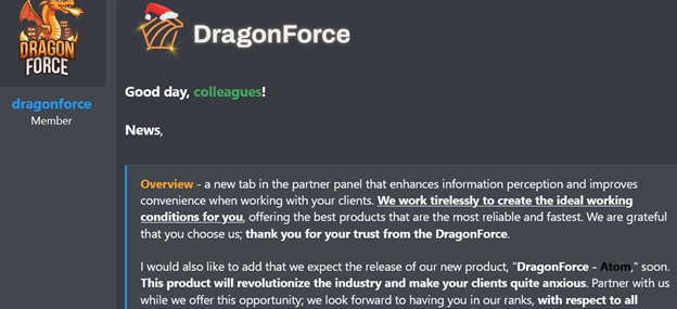 Figure 11. DragonForce