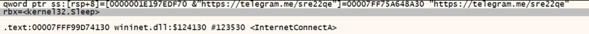 Figure 11. Sleep API pointer
