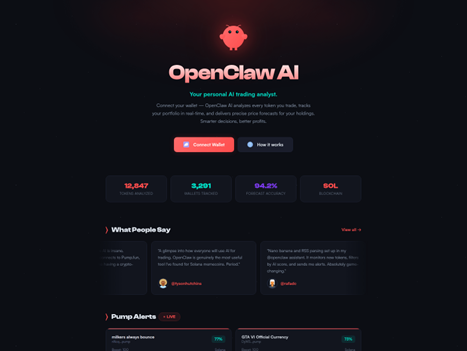 Figure 12. The OpenClaw‐style landing page on scanclaw[.]live.