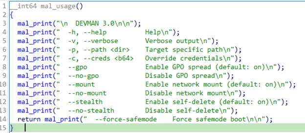 Figure 12. Usage of built Vect Ransomware