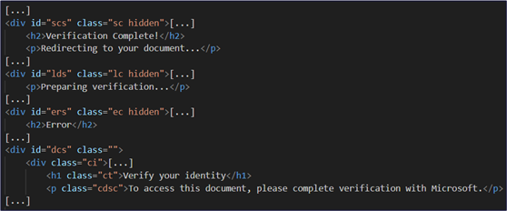 Figure 13. Stages of the verification dynamically managed by the script’s functions