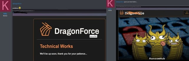 Figure 14. RansomHub publicly denied that it joined DragonForce.