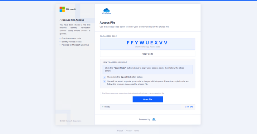 Figure 23. Final landing page of the alternate (svco) theme