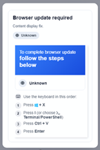 Figure 30. ClickFix content display fix (cf_update) mode