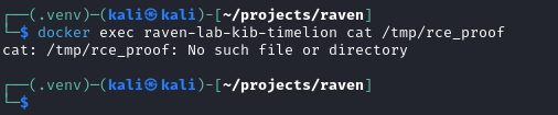 Figure 8. Pre-exploit verification