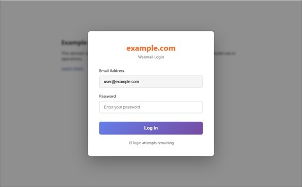 Figure 9. A fake login portal harvesting credentials to a Telegram bot.
