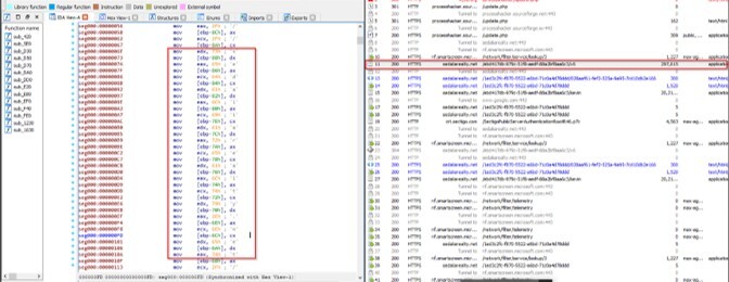 Figure 9. Download operation for the next RC4 encoded shellcode