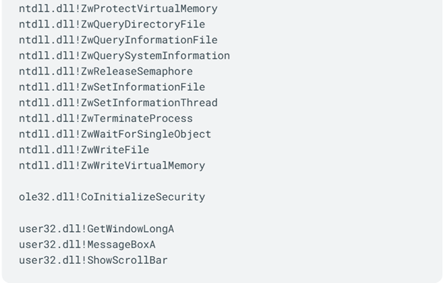 resolved names used by the loader-5