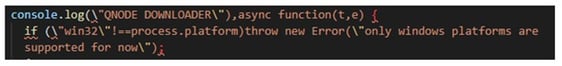 Figure 2: The QNODE DOWNLOADER