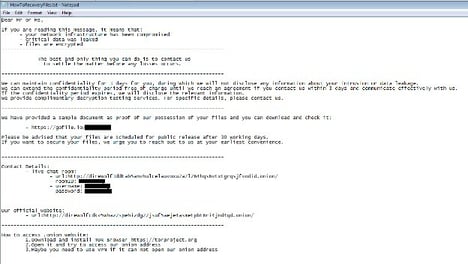 Figure 12. Dire Wolf ransom note