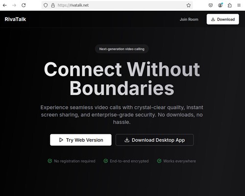Figure 13. RivaTalk-hosted EncryptHub C2 server