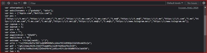 Figure 23. Phishing kit configuration.