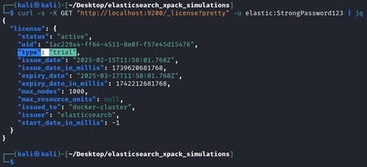 Figure 26. X-Pack upgrade confirmation (`basic` to `trial`)