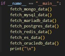 Figure 30. The culmination of all Python methods of the 'fetch_data.py' Python script.