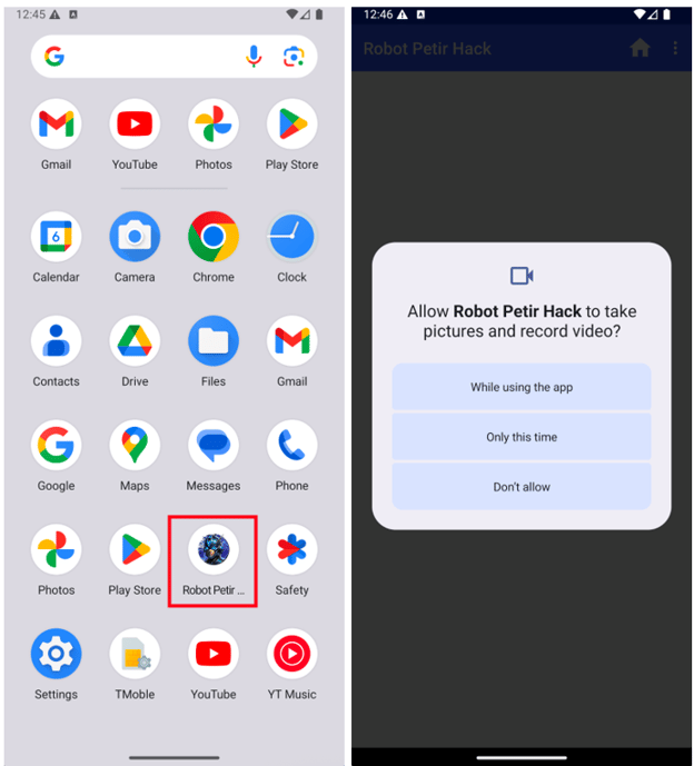 Figure 3. Local data harvesters requesting excessive permissions