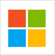 Figure 3. The rendered SVG Microsoft logo