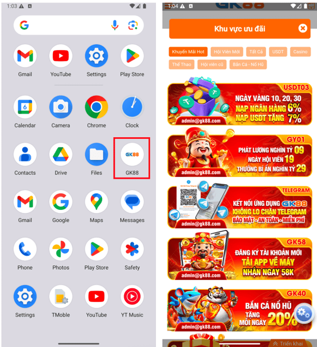 Figure 5. Gambling apps exploiting legal and privacy loopholes