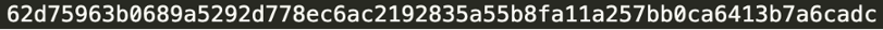 SHA256 hash example