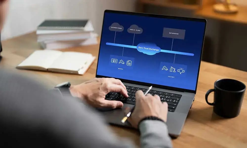 Zscaler-computer-desk
